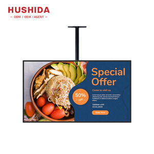Hushida 32 43 <span class=keywords><strong>55</strong></span> inch kỹ thuật số biển hiển thị Bảng menu nhà hàng LCD Poster màn hình - Product Image 2