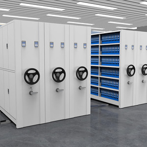 Di động nhỏ gọn dày đặc lưu trữ Kệ kệ cho các tập tin dọc di chuyển máy nén hệ thống kệ lưu trữ cho lưu trữ - Product Image 1