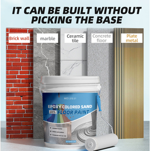 Facile applicare il rivestimento del pavimento di sabbia epossidica autolivellante senza abilità professionale necessaria per la ristrutturazione del pavimento di casa/ufficio - Product Image 4
