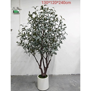 Bonsai Artificiale Personalizzato in Fibra <span class=keywords><strong>di</strong></span> Vetro, <span class=keywords><strong>Pino</strong></span> Podocarpus <span class=keywords><strong>di</strong></span> Benvenuto, 200cm, Durevole, Ecologico, Aspetto Naturale, per Interni ed Esterni, Pianta per Hotel - Product Image 6