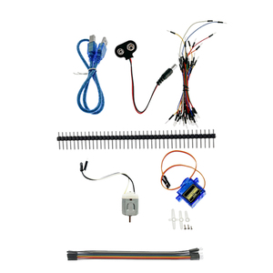 Kit de projet de démarrage OKY1013-3 avec plaque d'expérimentation, résistances, LED, capteurs - Product Image 6