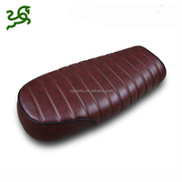 Siège de moto Vintage universel, couleur marron, pour Cafe Racer, en stock