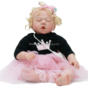 Muñeca de bebé Reborn de 45CM, cuerpo de tela, recién nacido, muñeco para dormir, bebé Real, juguete, novedad - Product Image 2