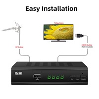 Decodificador DVB T2 H.265 compatible con MPEG4 WIFI YOU-TUBE 1080P DVB T2 decodificador DIgital DVB T2 HD receptor.