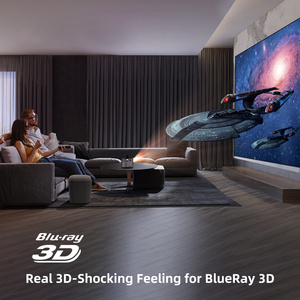 <span class=keywords><strong>Byintek</strong></span>-miniproyector portátil R17 Pro para el hogar, <span class=keywords><strong>proyector</strong></span> de película inteligente DLP, Full HD, para viajes al aire libre, venta al por mayor - Product Image 3