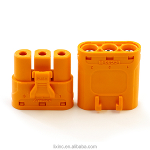 Conector de motor de <span class=keywords><strong>3</strong></span> pines recién actualizado Amass, plateado LCC30 LCB30PB, bloques de terminales de alta corriente macho hembra de <span class=keywords><strong>2</strong></span>, <span class=keywords><strong>2</strong></span>, 1, <span class=keywords><strong>2</strong></span>, 1, <span class=keywords><strong>2</strong></span> - Product Image 2