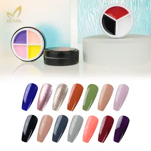 New Products high quality Nail UV solid cream led gel jelly polish for nail pudding painting gel