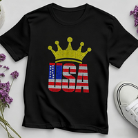 Transfert thermocollant en strass pour T-shirt, motif USA Fête de l'Indépendance, vente en gros usine