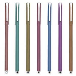 Bolígrafo Multicolor Creativo Promocional, Bolígrafo de Lujo Delgado para Negocios, Bolígrafo de Metal Delgado con Logotipo Personalizado para Oficina - Product Image 1