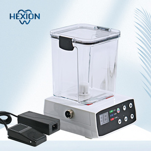 Micromotor Eléctrico <span class=keywords><strong>Dental</strong></span> HEXION <span class=keywords><strong>con</strong></span> Tanque de <span class=keywords><strong>Agua</strong></span>, Fibra Óptica LED, Sin Escobillas y Control por Pedal - Contraángulo 1:1/1:5/16:1 para Laboratorio/Clínica - Product Image 6