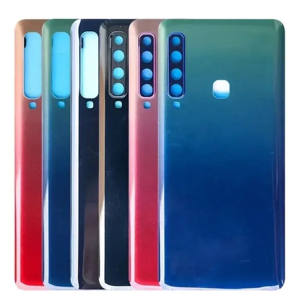 Coque arrière en verre avec adhésif, pour Samsung Galaxy A9s 2018, <span class=keywords><strong>A920F</strong></span>, A9 2019, 2018, couvercle de batterie, nouveau, OEM - Product Image 1