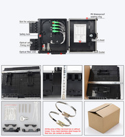 Caja de Distribución de Fibra Óptica, Cajas NAP IP 68 1X8 16 Puertos 1X16, Caja NAT, Caja FTTH