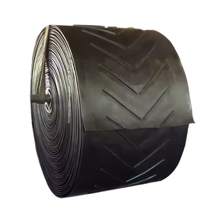 Черные шевронные резиновые Ленточные конвейерные ленты из Пакистана для машины для резки камней - Product Image 1