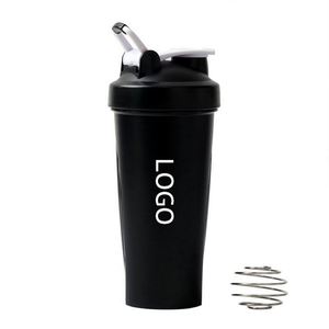 Custom Unisex Gym Sport Outdoor Drinking PP 600ML BPA-Free <b>Protein</b> Shaker Water <b>Bottle</b> with Mixer - Product Image 1
