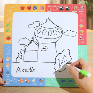 Nouveaux mots d'orthographe en bois <span class=keywords><strong>trouver</strong></span> <span class=keywords><strong>un</strong></span> jouet blocs alphanumériques avec des cartes riches pour aider les enfants à apprendre - Product Image 4