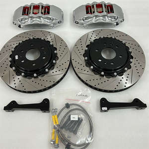 Kit d'étriers de frein à 6 pistons personnalisés Jekit 9040 avec rotors 355x32, compatible avec Golf 7, jantes 18/19 - Product Image 6