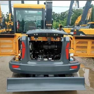 Excavatrice sur chenilles Hyundai HX60G d'occasion, 5,8 tonnes, mini-pelleuse d'origine chinoise, modèle 2022, moteur, pompe, roulement certifiés - Product Image 3