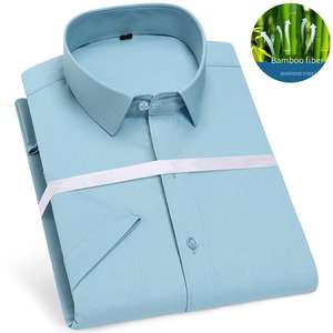 Vestido Polo <span class=keywords><strong>de</strong></span> manga corta para <span class=keywords><strong>hombre</strong></span> <span class=keywords><strong>de</strong></span> alta calidad, blanco, informal, Formal, profesional, transpirable, fibra <span class=keywords><strong>de</strong></span> bambú, personalizable para el verano - Product Image 4