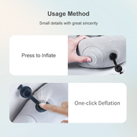 Olyi Coussin de massage électrique Shiatsu pour le cou, portable et gonflable, soulagement des douleurs aux épaules et au dos, avec minuterie, vente en gros OEM