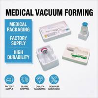 Bandeja Combinada para Jeringas y Frascos de Medicamentos, Fabricada con Moldeo al Vacío, Bandeja de Embalaje para Instrumentos Médicos de PS