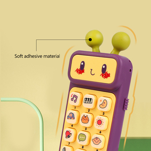 Teléfono móvil multifuncional <span class=keywords><strong>de</strong></span> dibujos animados <span class=keywords><strong>para</strong></span> bebé, juguete <span class=keywords><strong>de</strong></span> música <span class=keywords><strong>para</strong></span> niños, máquina <span class=keywords><strong>de</strong></span> educación temprana - Product Image 3