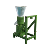 Nouvelle machine à granulés d'aliments pour volailles à haute productivité, équipement de traitement des aliments pour volailles, capacité de 100 kg/h
