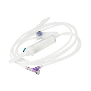 Equipo de Infusión Intravenosa Estéril Desechable de PVC con Regulador de Flujo para Uso en Clínicas Veterinarias - Product Image 6