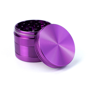 Archibald New Design Smoking Accessories <b>Grinder</b> Aluminum Blue 4 Layers 50mm Metal Leaf <b>Grinder</b> Manual - Product Image 4