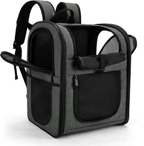 Sac à dos de transport respirant pour chat d'extérieur, sac à dos de voyage pour animaux de compagnie - Product Image 1