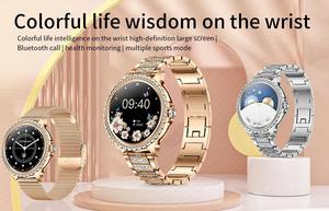 Reloj inteligente I58: nuevo asistente de voz BT femenino para conversaciones, monitoreo de salud del sueño y conteo de pasos deportivos múltiples - Product Image 5