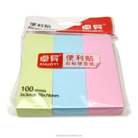 Bloc-notes autocollant personnalisé SUNSHINE, papeterie scolaire, bancaire, de bureau, cadeau promotionnel, liste de choses à faire, bloc-notes avec logo