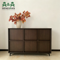 Cómoda Industrial Personalizada de 2 Cajones con Encimera de Madera Fabricada para Dormitorio o Sala de Estar