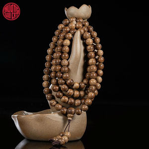 Luxury Natural Wood Bead <b>Bracelet</b> Handmade Round Wooden Beads Elastic <b>Bracelet</b> for Men Women Wholesale Price From Vietnam - Product Image 2