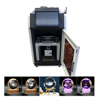 Machine de gravure laser 2D 3D interne LY pour gravure sous-couche sur cristal, graveur laser pour photos de mariage, portraits sur verre, marquage de cadeaux