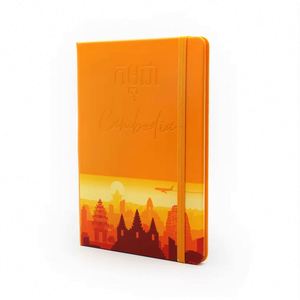 2026 2027 <b>Day</b> One <b>Page</b> <b>Diary</b> Wholesale Promotional Custom A5 Pu Leather Hardcover Personalized Notebook - Product Image 3