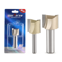 Juego de fresas de doble filo TIDEWAY de 1/2 pulgada, herramientas para trabajar la madera, cortador de fresado de carburo de tungsteno para madera OEM