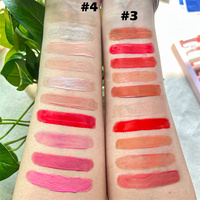 Kit de lèvres 40 couleurs de haute qualité sans logo mini rouge à lèvres mat liquide personnalisé longue durée