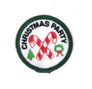 Custom Christmas Embroidered Patch Santa Claus Badge <b>Iron</b> On Holiday Apparel Decoration - Product Image 2