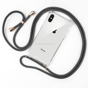 2020 Trends <span class=keywords><strong>Amazon</strong></span> Hot Sale Detachable Necklace Smart Cell Phone Silicon Case With Lanyard For Iphone For Samsung For <span class=keywords><strong>Huawei</strong></span> - Product Image 1