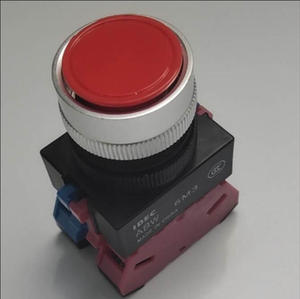 Interrupteur à bouton ABW111R, 220V I DEC, neuf et authentique - Product Image 2