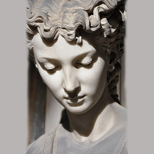 <span class=keywords><strong>Sculpture</strong></span> personnalisée de figure féminine religieuse en marbre blanc pour la décoration de la maison - Product Image 2