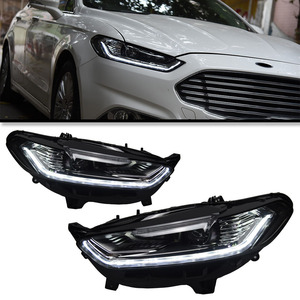 Faro a LED Premium XUNBAI 12V 25W con proiettore per Mondeo Fusion 2014-2015, DRL e indicatore di direzione, Plug & Play, Aggiornamento <span class=keywords><strong>Auto</strong></span> - Product Image 2