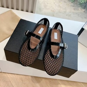 Chaussures pour femmes, version coréenne, chaussures en maille, nouvelles sandales plates décontractées polyvalentes, chaussures décontractées respirantes pour femmes 2025 - Product Image 4