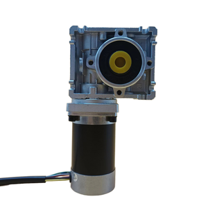 고토크 24V 60W 120W 200W 250W 브러시리스 <span class=keywords><strong>DC</strong></span> 웜 기어 모터 RV 잔디 깎는 기계용 셀프락킹 - Product Image 1