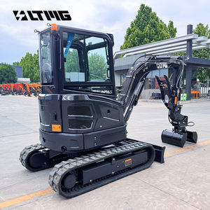 Excavadora de tamaño mediano LTMG 3,5 toneladas 3.5ton 4ton 5ton 6ton <span class=keywords><strong>6.5ton</strong></span> 7.5ton Excavadora de pluma oscilante con cabina cerrada - Product Image 3