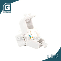 Conector Keystone Gcabling Cat3 Cat5e Cat7 Cat8 Cat6, Conector Modular RJ45 Cat6a, Conector Keystone de Red RJ45 8p8c Cat6