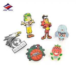 Longzhiyu Professional Custom 3D Anime Character Cartoon Soft Enamel Badges with Your Own Design Souvenir Lapel Pins