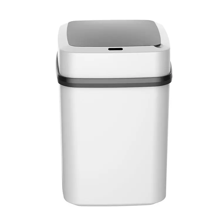 New Smart Garbage Can 13L/15L Large Capacity Auto Sensing Can Kitchen Smart Sensor Bin With Knee Touch