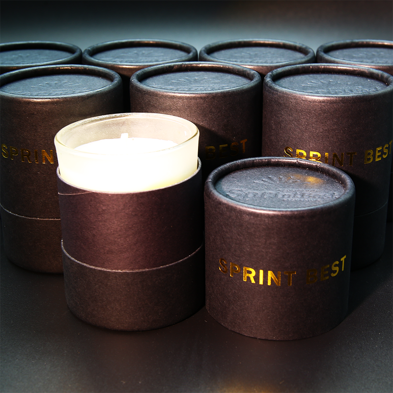 Custom Eco Friendly Round Shape Candle