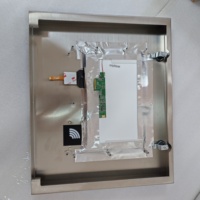 004-2018-001 Tableta frontal compatible con pantalla táctil de acero inoxidable Compatible con la serie Ci5000